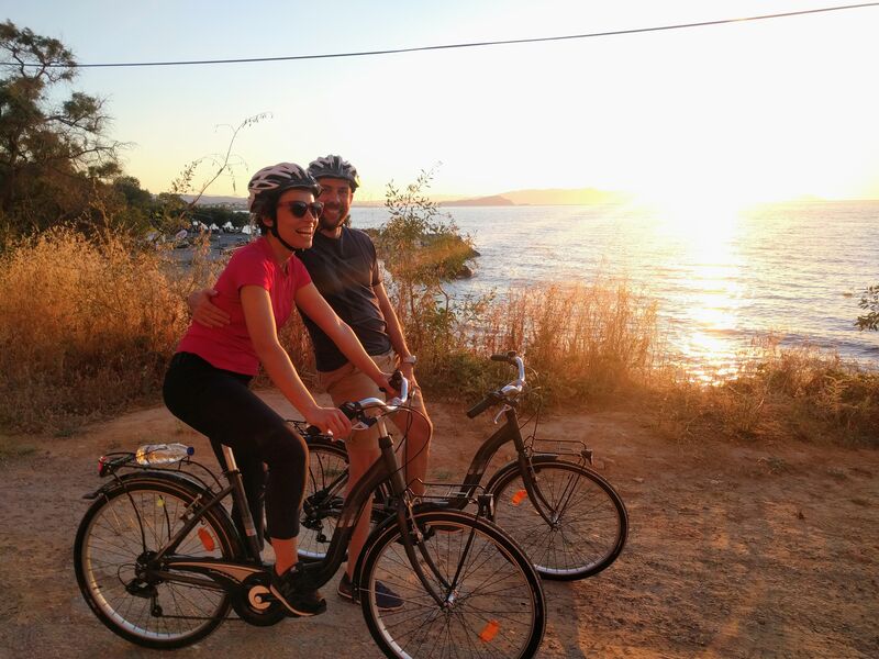 Alternative Chania Bike Tour photo (sunset)