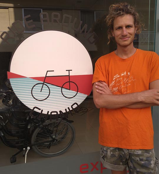 Ride Around Chania bike tour guide Dimitris